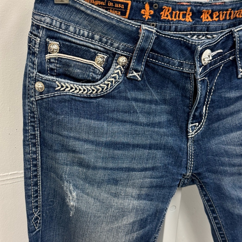 Y2K Rock‎ Revival Women’s Etty Skinny Stretch Jean Etty S12 W28 - Picture 6 of 15